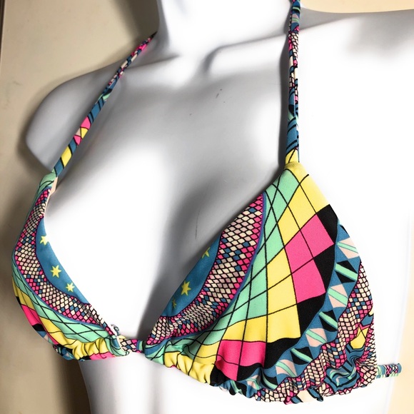 Mara Hoffman Swim Triangle Top - Picture 2 of 5